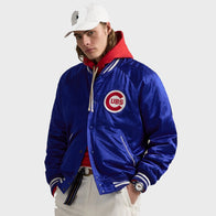Polo Ralph Lauren Cubs Satin Jacket Jacket unisex detail view 2 | Dash Racegear — Elevate Your Game with the Polo Ralph Lauren Cubs Jacket