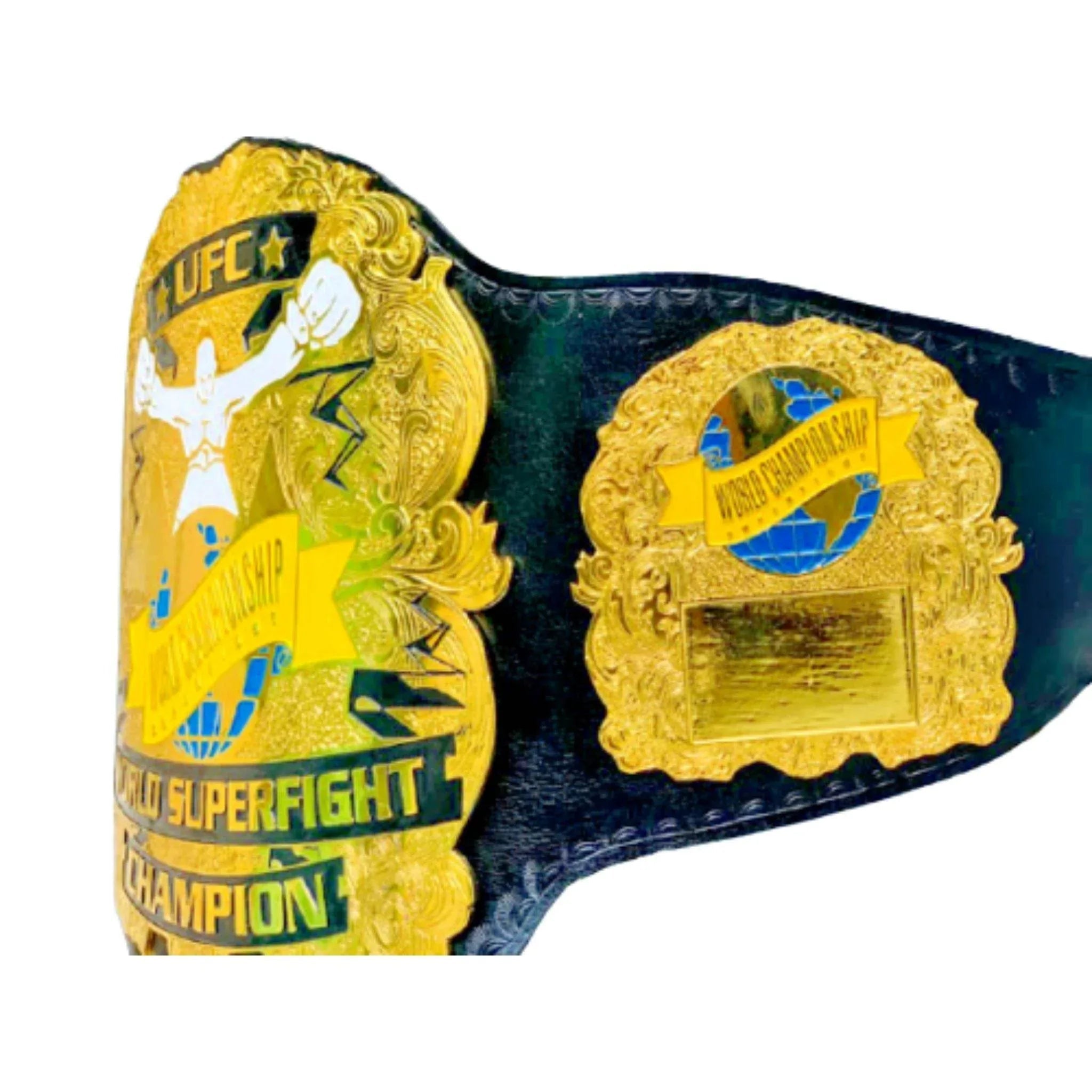 Old UFC MMA Ultimate World SUPERFIGHT Championship Title Belt - 3 | Dash Racegear