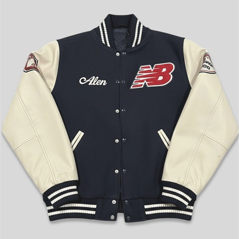 Josh Allen New Balance Varsity Jacket Varsity Jacket unisex detail view 2 | Dash Racegear — New Balance Varsity Jacket Worn by Josh Allen