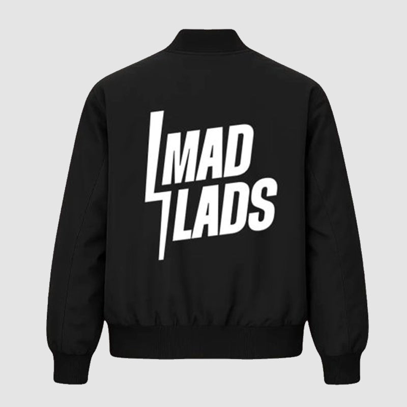 Mad Lads Bomber Jacket Bomber Jacket unisex detail view 2 | Dash Racegear — Casual Streetwear – Mad Lads Bomber Jacket Look