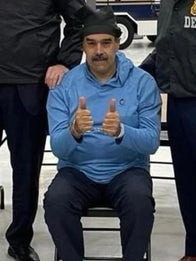 Nicolas Maduro Blue Hoodie Hoodie unisex front product view | Dash Racegear — Recreated Origin blue fleece pullover hoodie inspired by Nicolas Maduro offering relaxed comfort and casual wearability