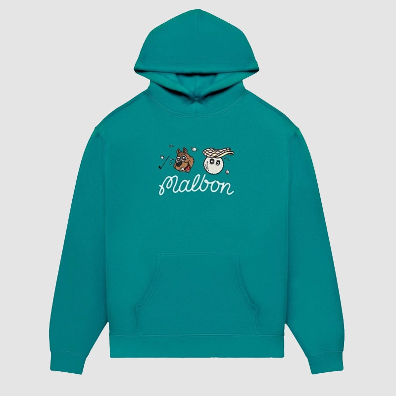 Malbon Two Man Scramble Hoodie Hoodie unisex front product view | Dash Racegear — Malbon Two Man Scramble Hoodie – Golf Meets Streetwear