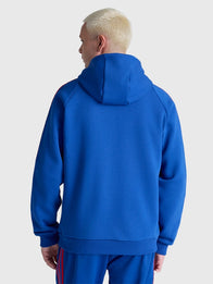 Manchester United x Adidas Hoodie Hoodie unisex detail view 2 | Dash Racegear — Blue Manchester United x Adidas 2026 hoodie crafted for cozy comfort and versatile casual fashion.