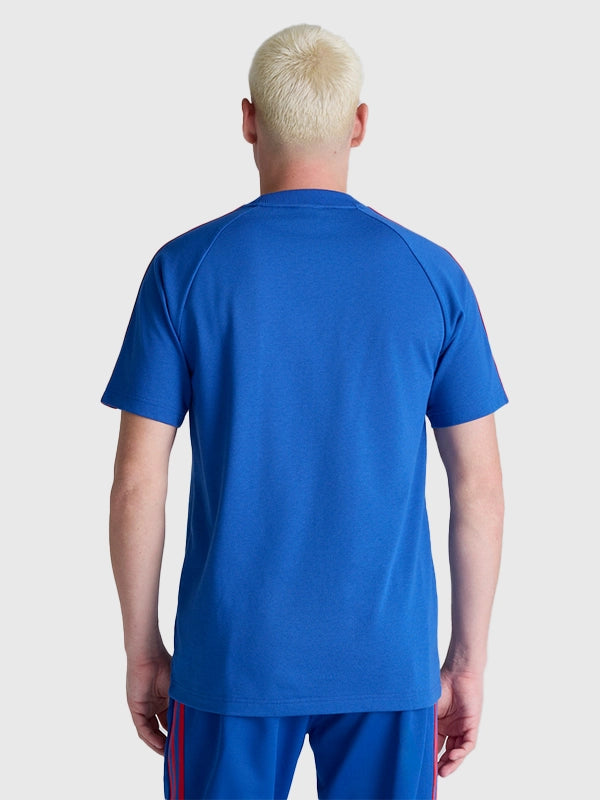 Manchester United x Adidas T-Shirt Shirt unisex detail view 2 | Dash Racegear — Blue Manchester United x Adidas 2026 T-shirt crafted for breathable comfort and versatile casual fashion.