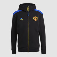 Manchester United Adidas Z.N.E. Anthem Jacket Jacket unisex front product view | Dash Racegear — Manchester United Z.N.E. Anthem Jacket – Signature Adidas Training Apparel