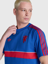 Manchester United x Adidas T-Shirt Shirt unisex detail view 4 | Dash Racegear — Manchester United x Adidas T-Shirt in Blue 2026 featuring premium comfort and timeless football-inspired everyday style.