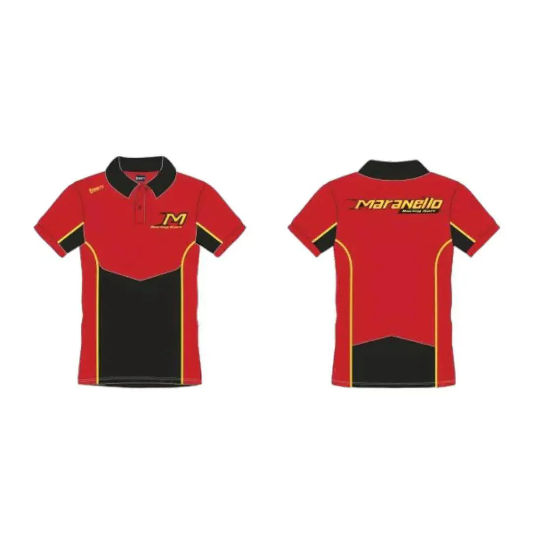 Maranello Kart Short Sleeve Polo - XX - Large