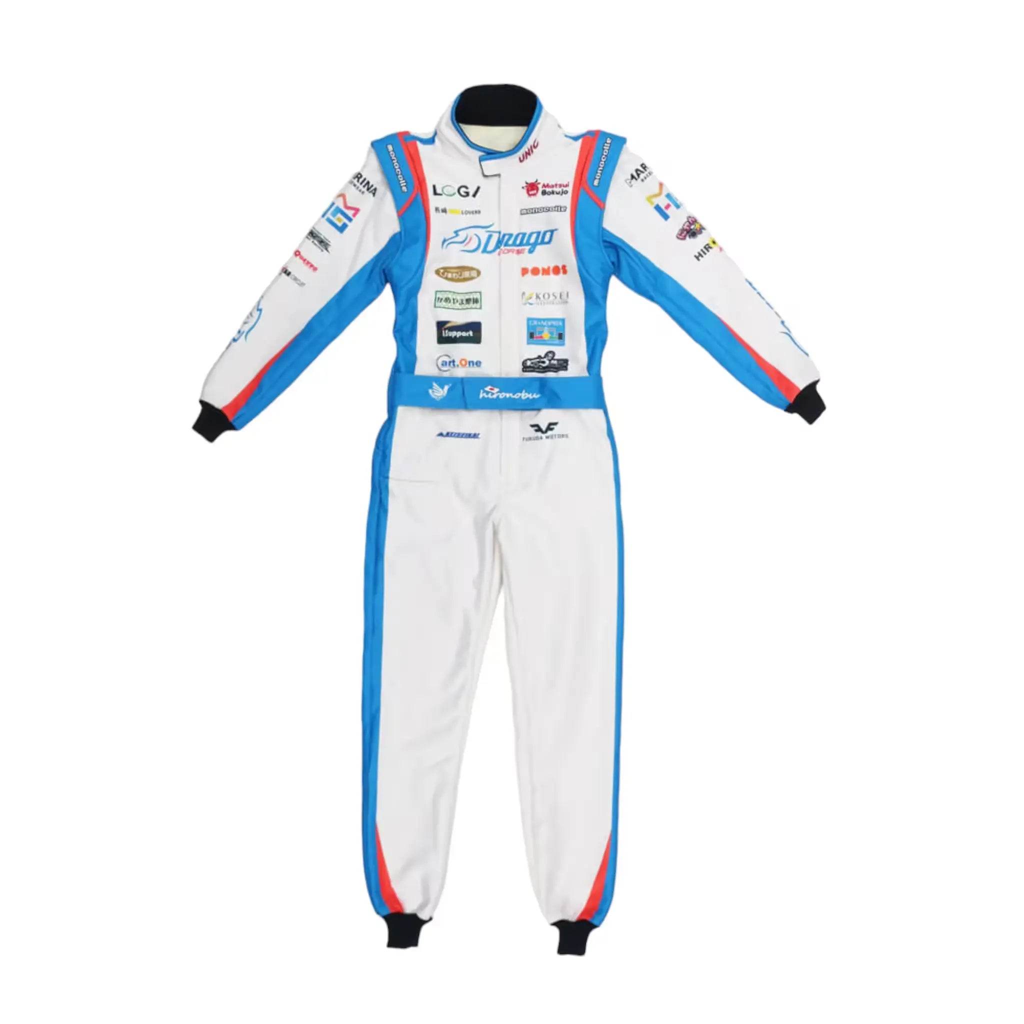 Marina Custom FIA Unic Hlronobu Shimizu Racing Suits - Dash Racegear Store