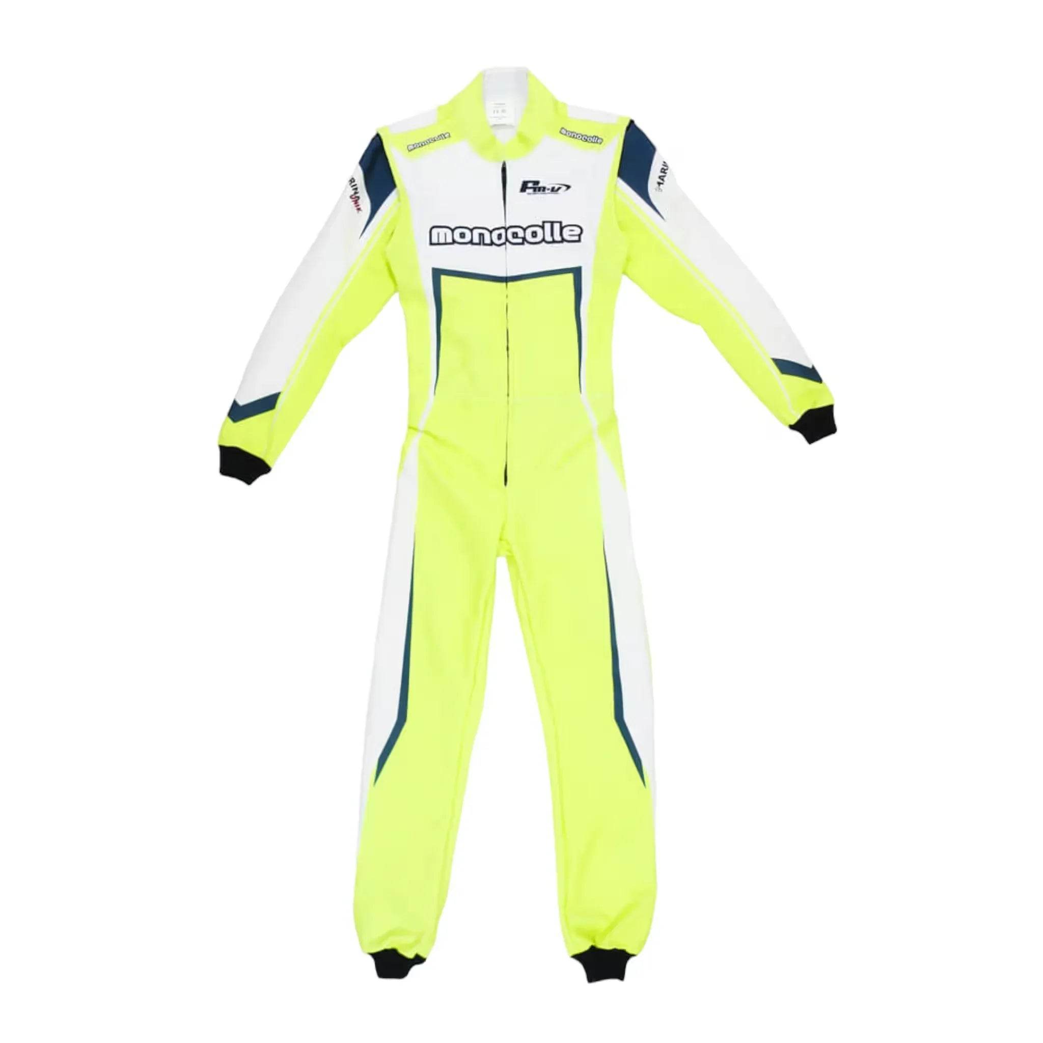 Marina Unik Lime Yellow Racing Kart Suits - Dash Racegear Store