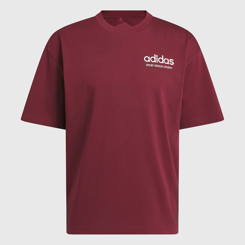 Adidas Sport Design GFX T-Shirt Shirt unisex detail view 12 | Dash Racegear — Unisex Adidas Sport Design GFX T-Shirt – Modern Fit Streetwear