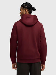 Portugal PUMATECH Full-Zip Hoodie Hoodie unisex detail view 4 | Dash Racegear — Full-zip Portugal PUMATECH hoodie in maroon, built for comfort during active and relaxed days.