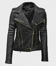 Power Book II Ghost Monet Leather Jacket Leather Jacket unisex detail view 4 | Dash Racegear — Power Book II Ghost Monet Black Leather Jacket