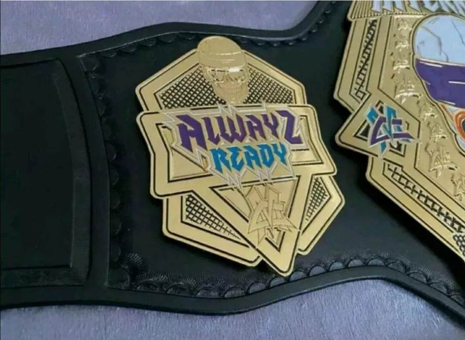Matt Cardona Zack Ryder Internet Champion Inspired Title Belt - 4 | Dash Racegear