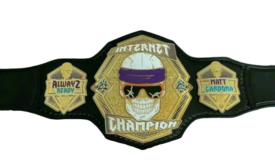 Matt Cardona Zack Ryder Internet Champion Inspired Title Belt - 1 | Dash Racegear