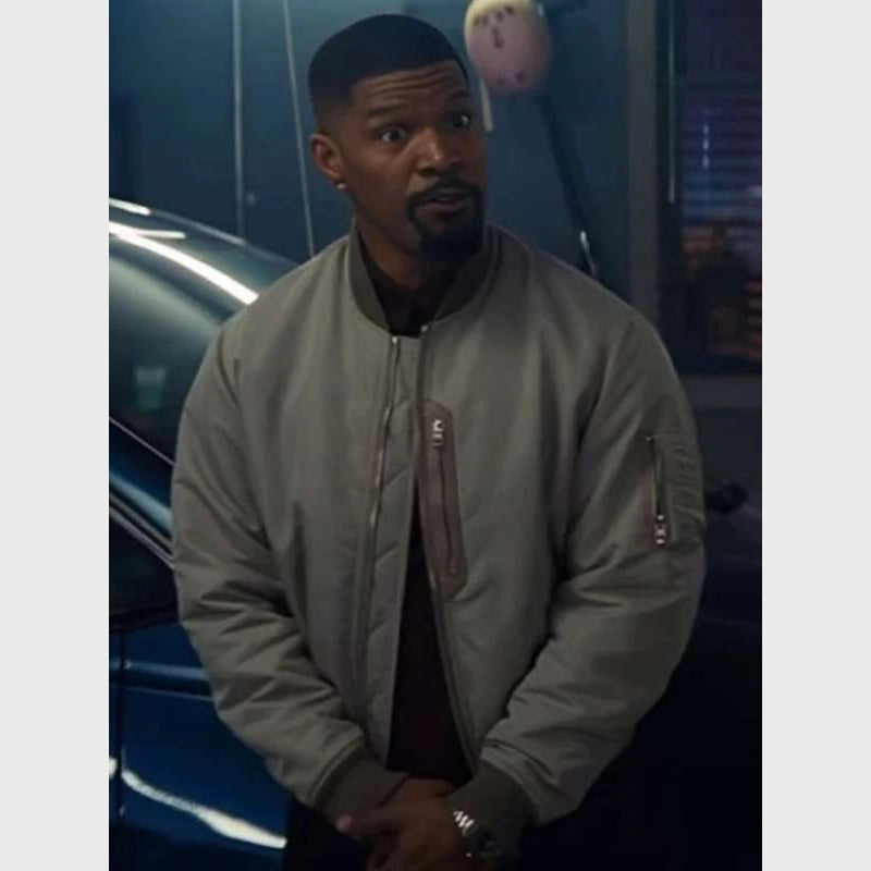 Back in Action 2025 Jamie Foxx Jacket Jacket unisex detail view 3 | Dash Racegear — Back in Action Jamie Foxx Jacket – Trendy Movie Attire