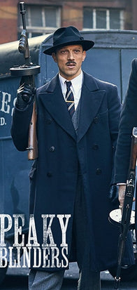 Peaky Blinders Matteo Trench Coat Coat unisex detail view 5 | Dash Racegear — Peaky Blinders Matteo Trench Coat