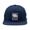 Maximilian Götz Cap Sponsor Flat Brim navy