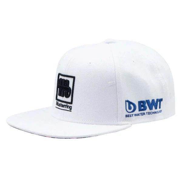 Maximilian Götz Cap Sponsor Flat Brim white - Dash Racegear Store