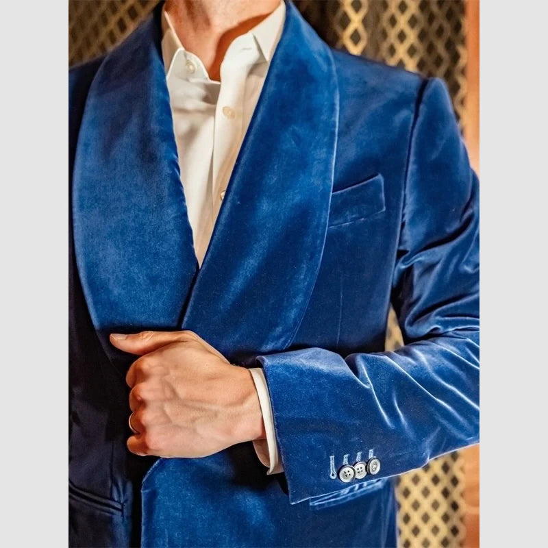 Mayflower Smoking Jacket Jacket unisex detail view 2 | Dash Racegear — Refined Mayflower jacket perfect for evening wear