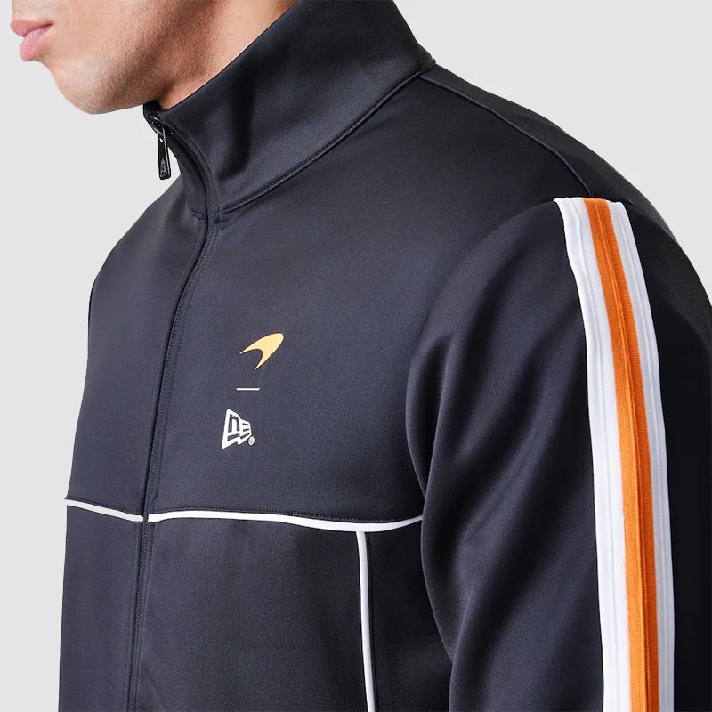 McLaren New Era Track Jacket Jacket unisex detail view 3 | Dash Racegear — McLaren Team Track Jacket – New Era Motorsport Collab