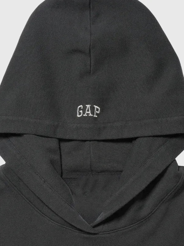 Gap x Katseye Yoonchae Hoodie Hoodie unisex detail view 7 | Dash Racegear — 2026 Megan Gap x Katseye black hoodie, oversized fit designed for comfy daily streetwear wear.