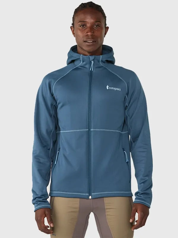 Cotopaxi Tempa Fleece Hooded Jacket Jacket unisex detail view 5 | Dash Racegear — Cotopaxi 2026 Tempa fleece hoodie jacket, perfect for casual wear and outdoor style.