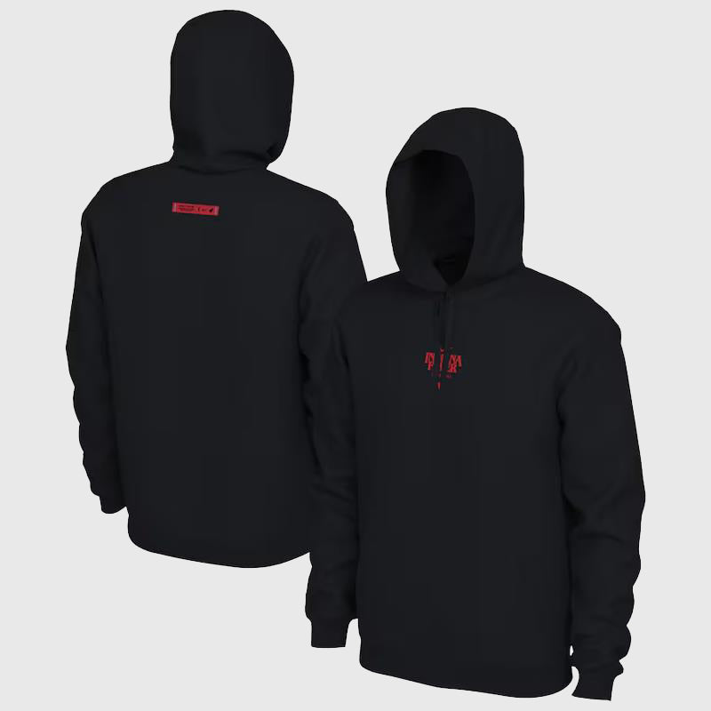 Indiana Fever Nike Black Club Hoodie Hoodie unisex front product view | Dash Racegear — Game Day or Streetwear – Indiana Fever x Nike Hoodie