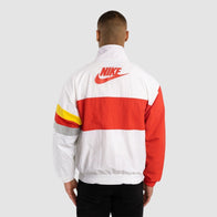 LFC Nike Mens White Heritage Jacket Jacket unisex detail view 3 | Dash Racegear — Men’s White Liverpool FC Heritage Jacket by Nike