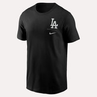 Dodgers Nike Black Lights Out Bar Loading T-Shirt Shirt unisex detail view 2 | Dash Racegear — Dodgers Lights Out Tee – Nike Bar Loading Drop
