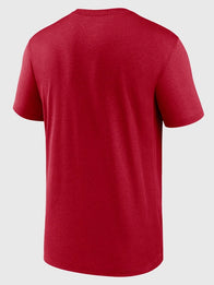 Nike 2026 MLB All-Star Game Script Lockup T-Shirt Shirt unisex detail view 4 | Dash Racegear — Nike MLB All Star 2026 Legend Lockup Script Red Dri Fit T Shirt crafted for game day comfort and performance