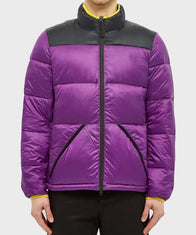 Mens Purple Puffer Jacket Puffer Jacket men detail view 2 | Dash Racegear — Mens Purple Puffer Jacket