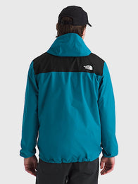The North Face Men’s Antora Jacket Jacket unisex detail view 6 | Dash Racegear — Stay cozy in The North Face Antora Blue & Black Jacket, perfect for hiking, commuting, or casual wear.
