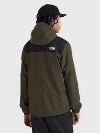 The North Face Men’s Antora Jacket Jacket unisex detail view 4 | Dash Racegear — Stay protected in The North Face Antora Green & Black Jacket, perfect for hiking, commuting, or outdoor adventures.