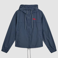 Arsenal Cannon Windbreaker Jacket Jacket unisex front product view | Dash Racegear — Arsenal Windbreaker Jacket with Iconic Cannon Logo