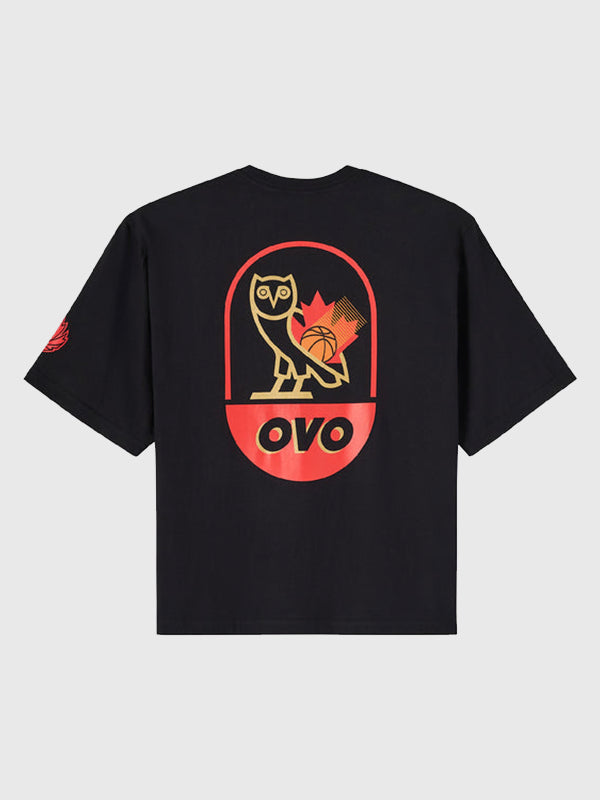OVO Canada Basketball T-Shirt Shirt unisex detail view 4 | Dash Racegear — Black October’s Very Own Canada Basketball 2026 T Shirt blends everyday versatility with recognizable maple inspired graphics