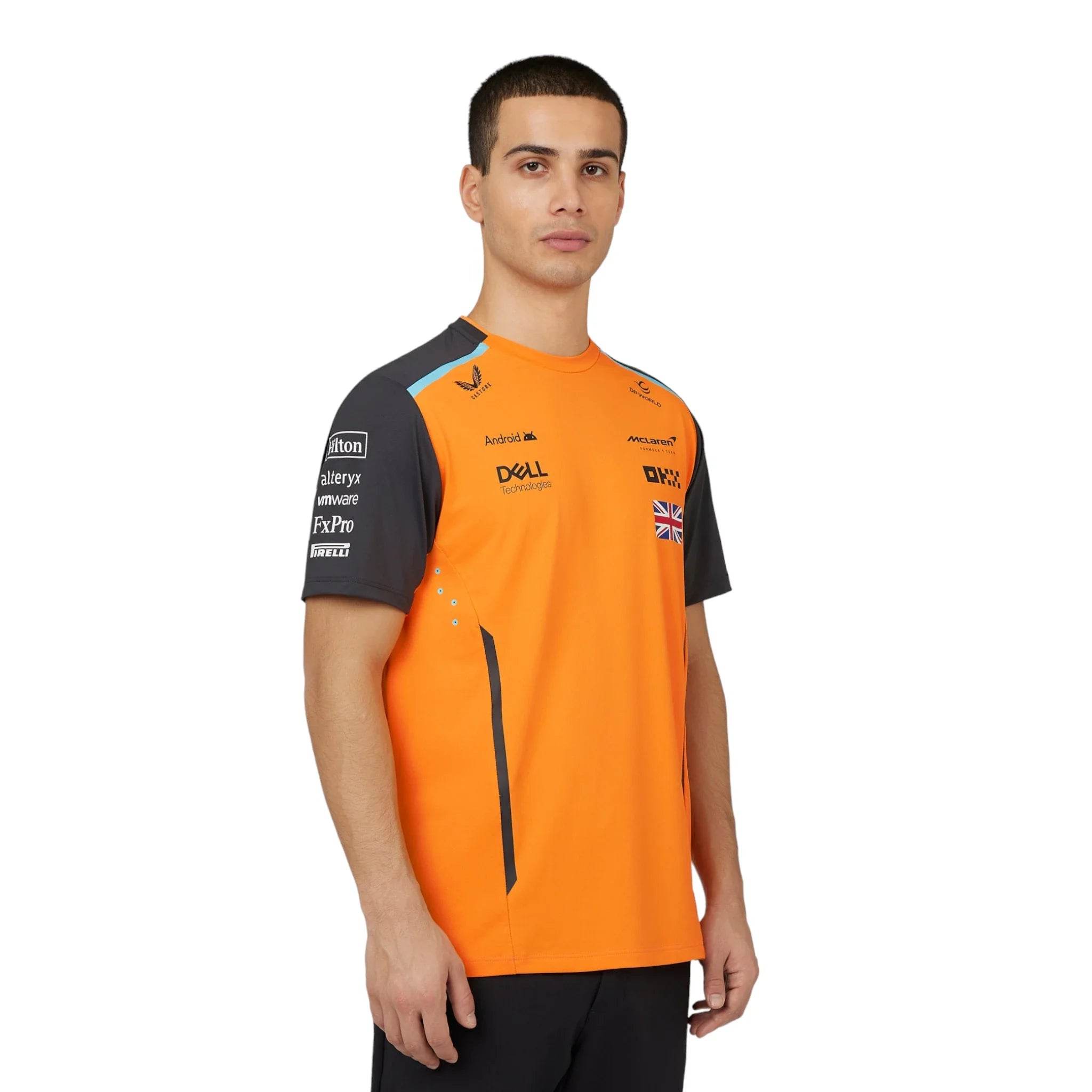Mens Official Teamwear Set Up T-Shirt Lando Norris Formula 1 - Dash Racegear Store