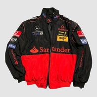 Mercedes-Benz West McLaren F1 Racing Jacket Jacket unisex detail view 3 | Dash Racegear — McLaren Mercedes-Benz West F1 Jacket – Retro Racing Heritage in Style