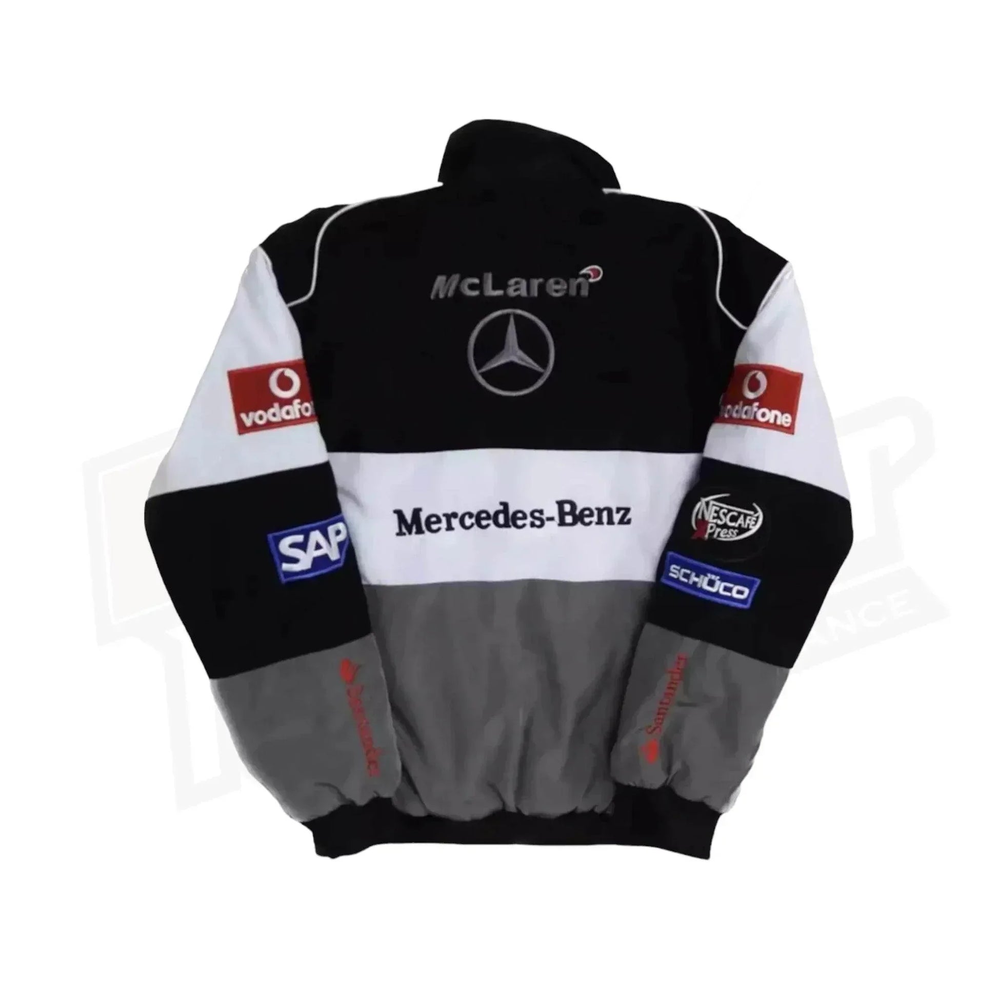 Mercedes-Benz F1 Racing Embroidered Logo Jacket | Dash Racegear