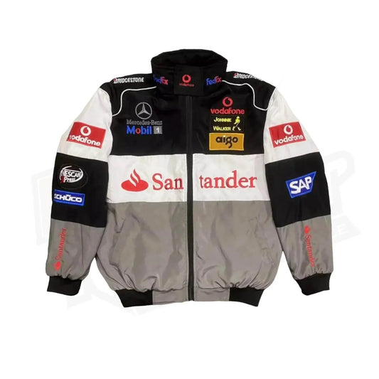 Mercedes-Benz F1 Racing Embroidered Logo Jacket | Dash Racegear