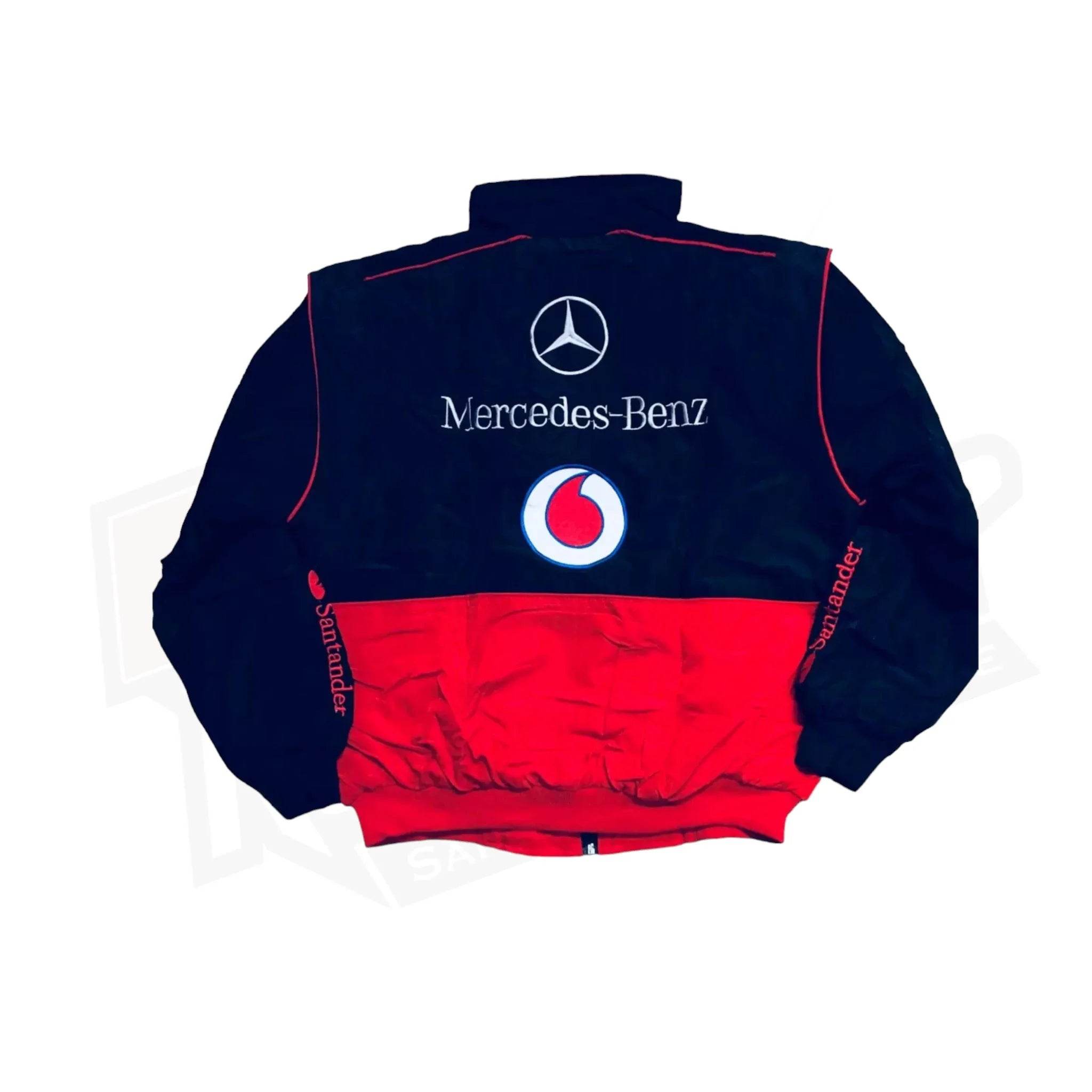 Mercedes AMG Petronas Coat Embroidered Logo F1 Racing Jacket - Dash Racegear Store