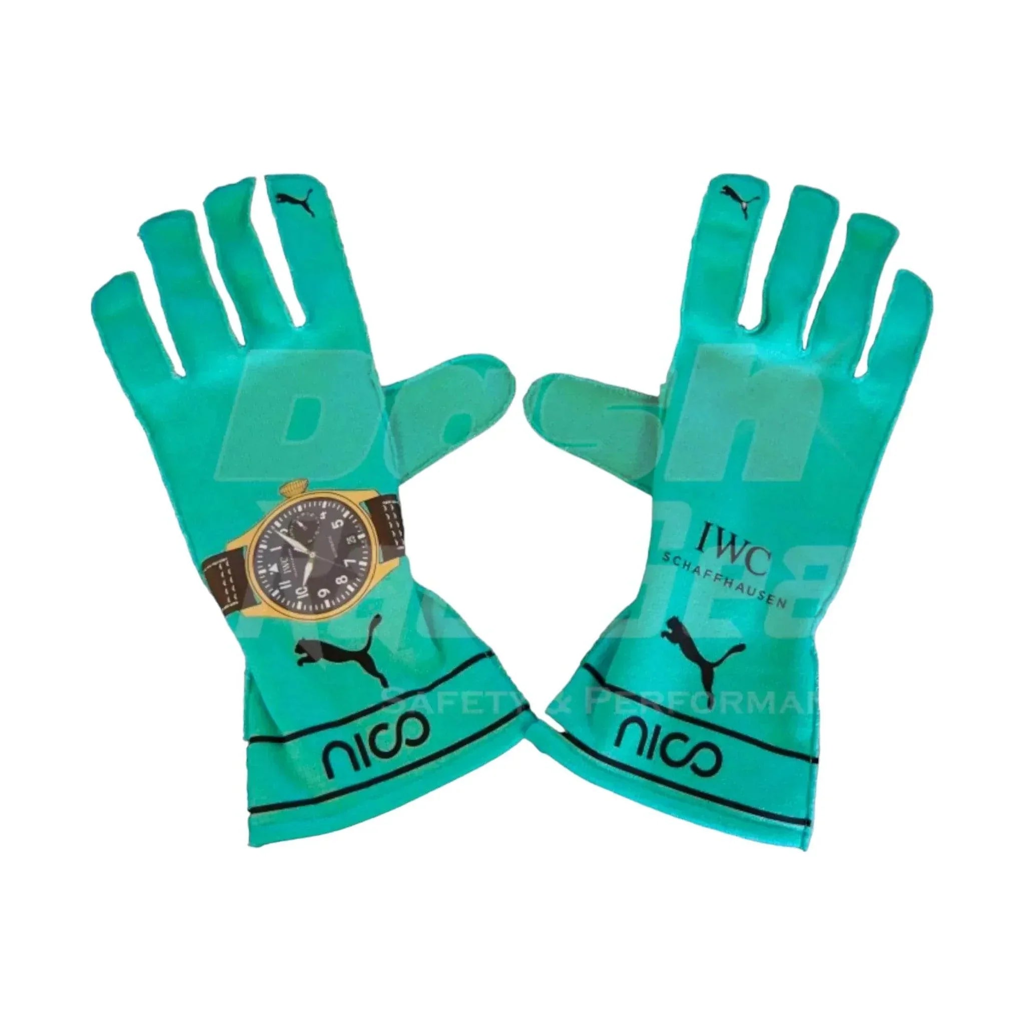 Mercedes AMG Petronas F1 Team Gloves - AbuDhai GP - Small | DASH RACEGEAR