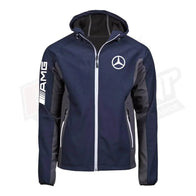 Mercedes AMG SoftShell Racing Jacket With Hoodie | Dash Racegear
