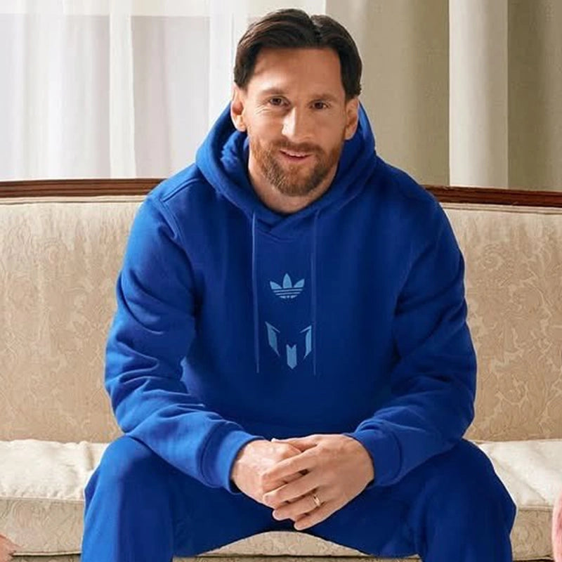Lionel Messi x Adidas Hoodie Hoodie unisex front product view | Dash Racegear — Adidas Hoodie – Lionel Messi Signature Edition