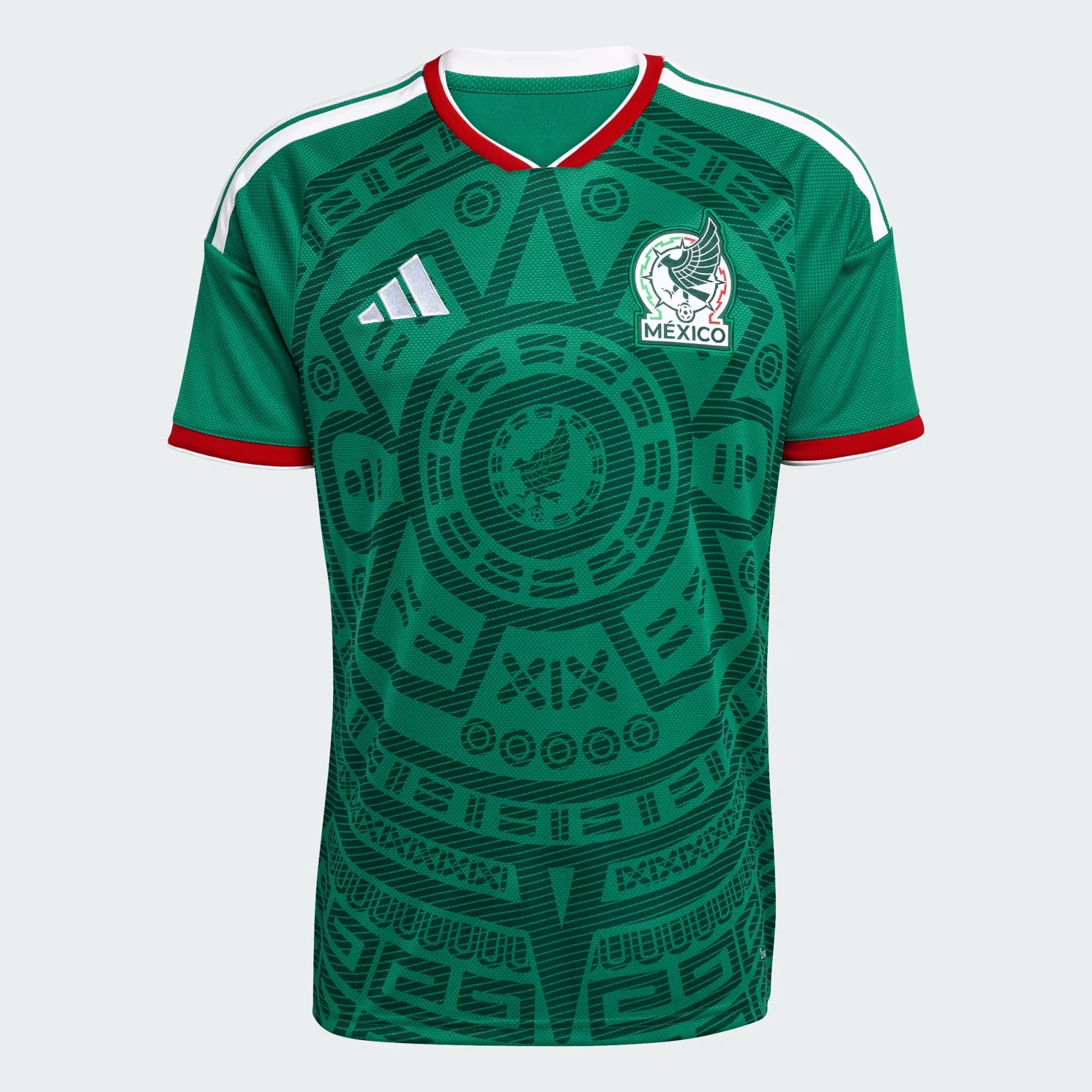Mexico 26 Home Jersey Front View