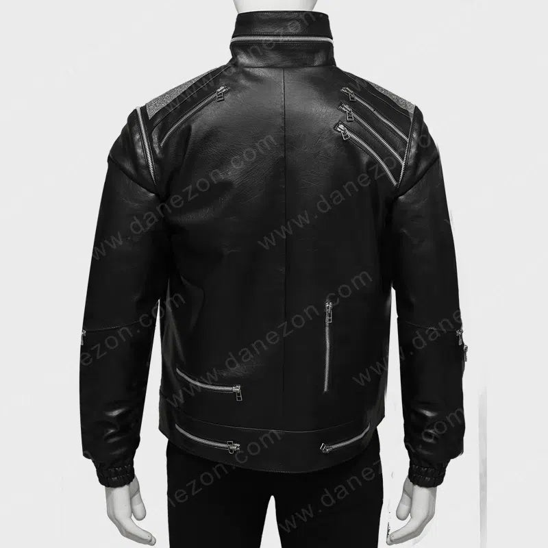 Michael Jackson Beat It Black Jacket Jacket unisex detail view 5 | Dash Racegear — Beat it Michael Jackson Jacket