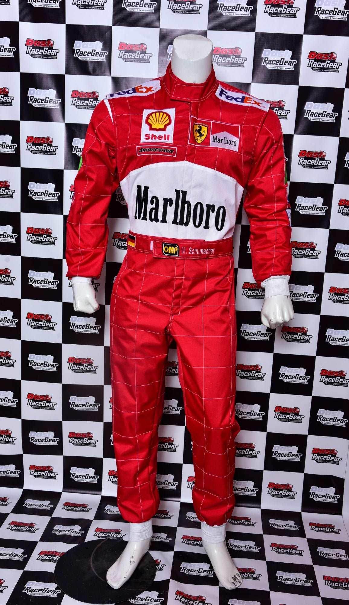 Michael Schumacher 2001 Replica racing suit / Ferrari F1 - Dash Racegear Store