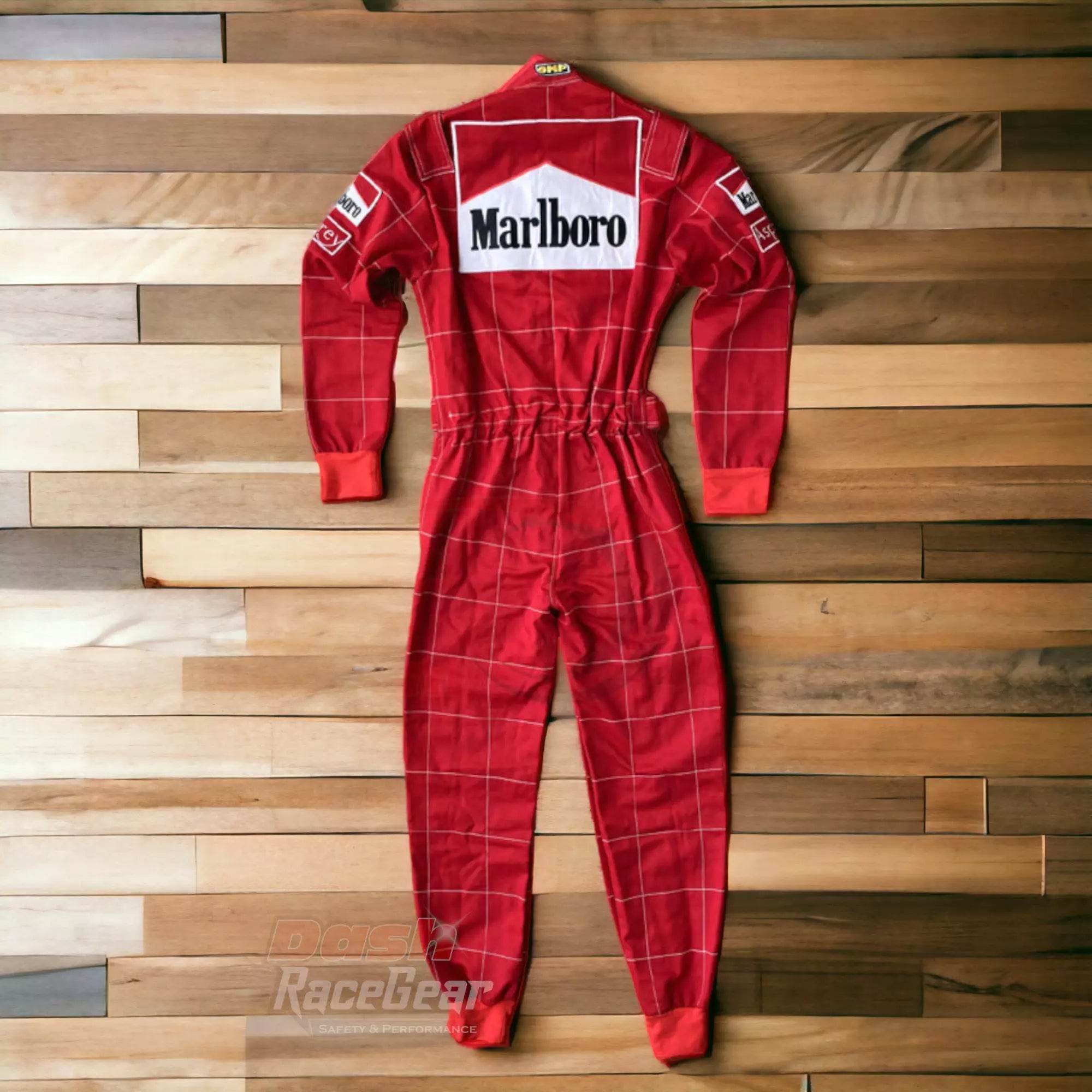 Michael Schumacher 1996 Ferrari F1 Embroidered Racing Suit - Dash Racegear Store