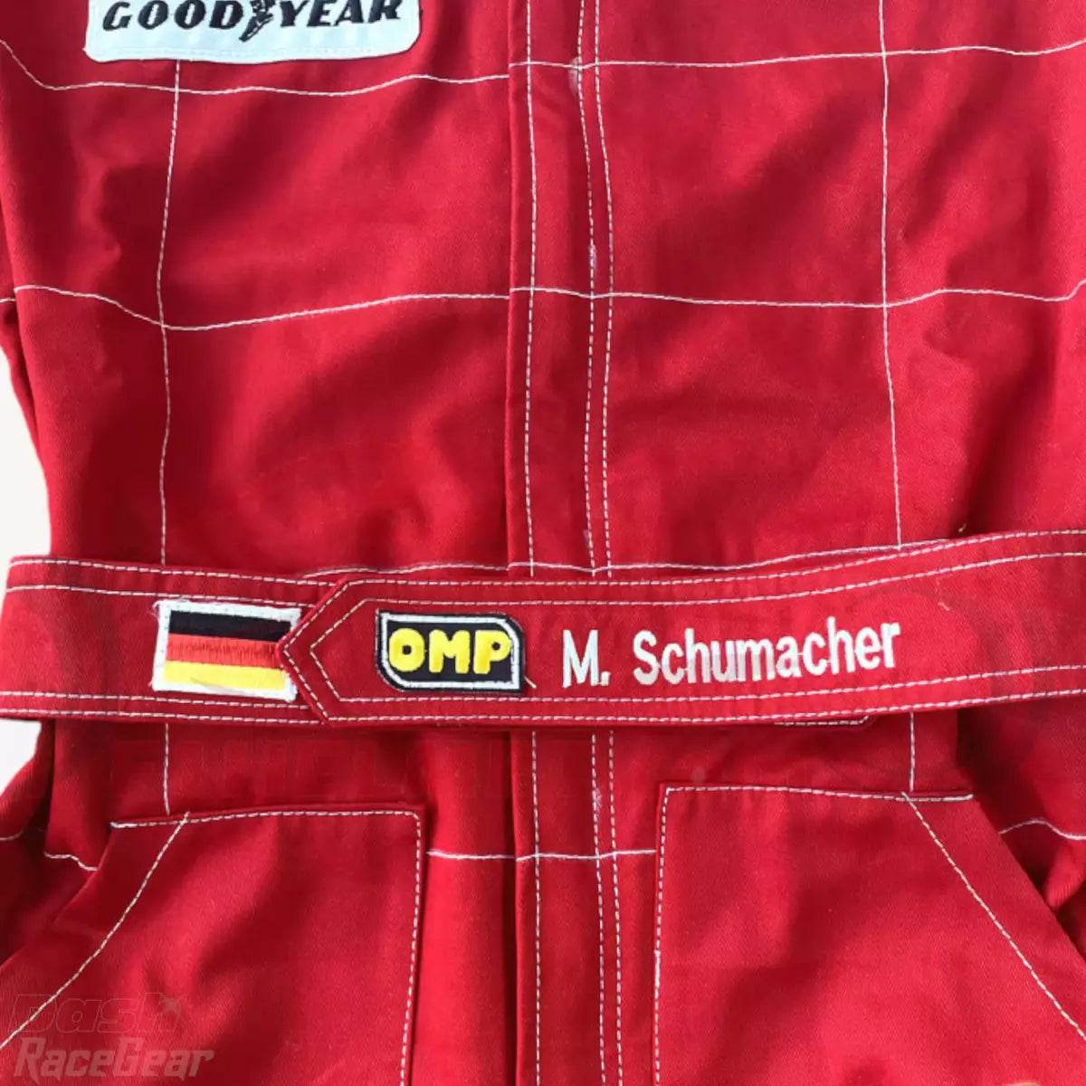 Michael Schumacher 1996 Ferrari F1 Embroidered Racing Suit - Dash Racegear Store