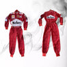 Michael Schumacher 2001 Replica Racing Suit - 4X - Large / Euro 66