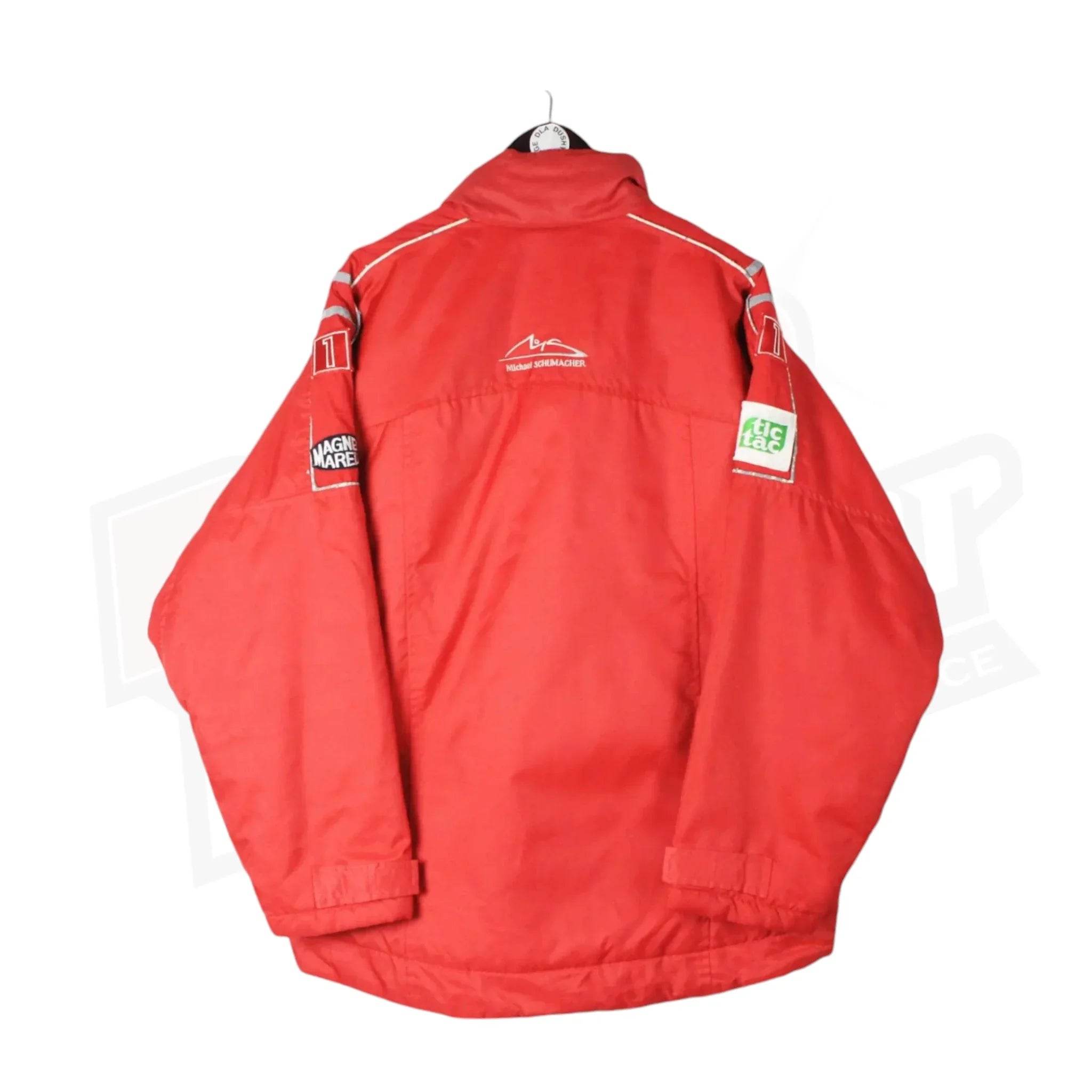Michael Schumacher Embroidered Vintage Ferrari Shell Jacket - Dash Racegear Store